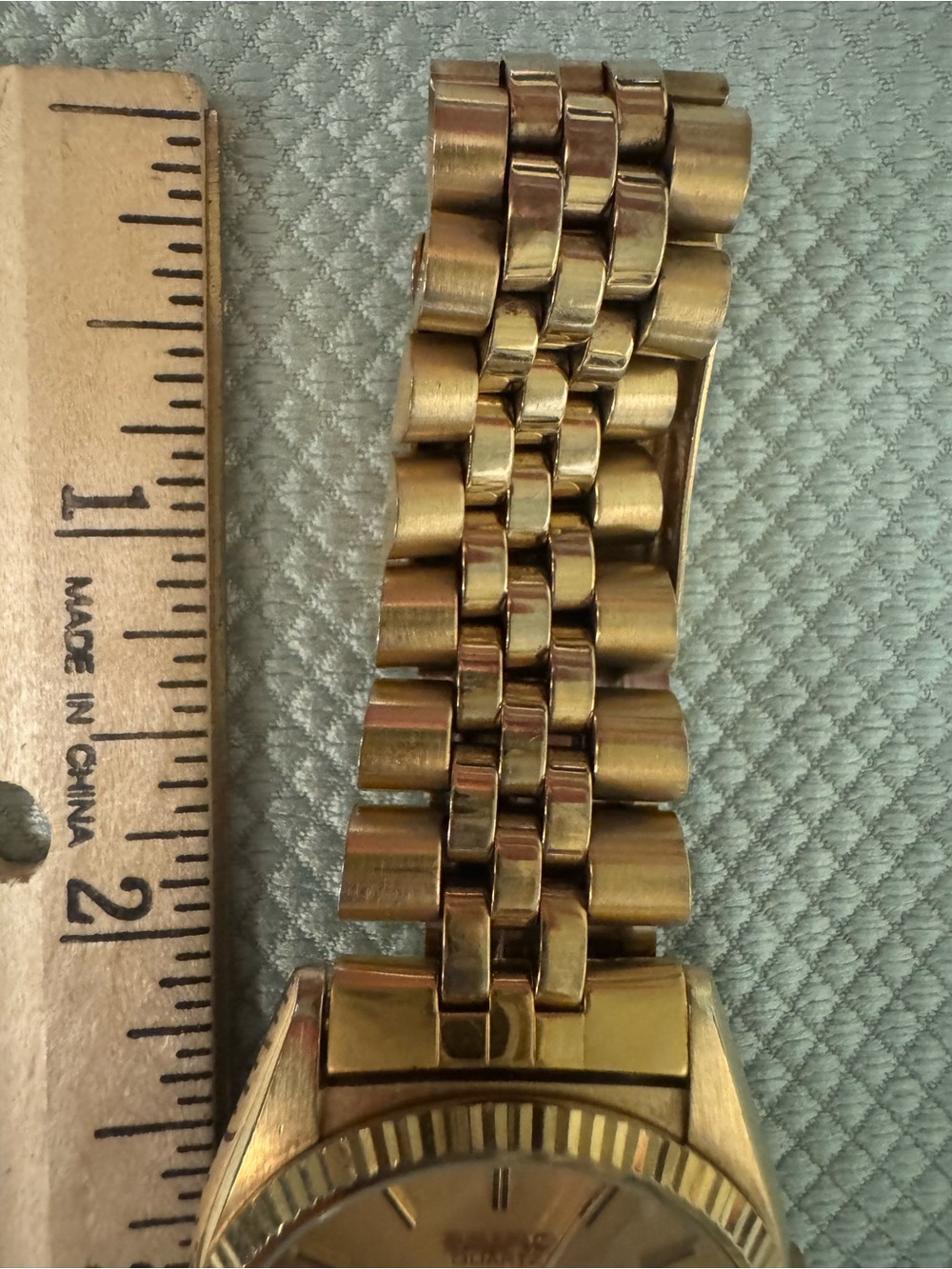 Seiko Gold-Tone Men's Day-Date Presidential Watch - Picture 3 of 14